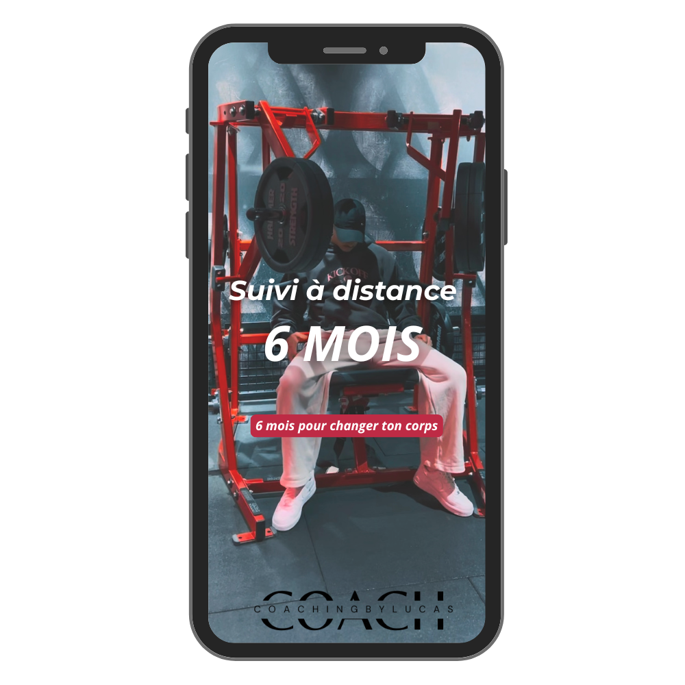 suivi de musculation 6 mois